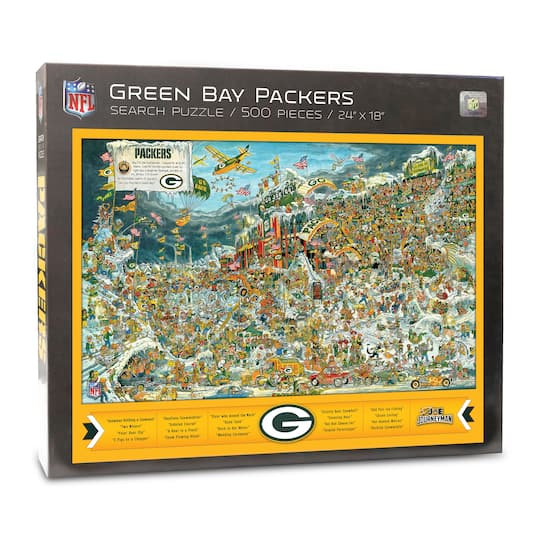 Joe Journeyman NFL 500 Piece Jigsaw Puzzle By Youthefan in Green Bay Packers | 18" x 24" | Michaels®